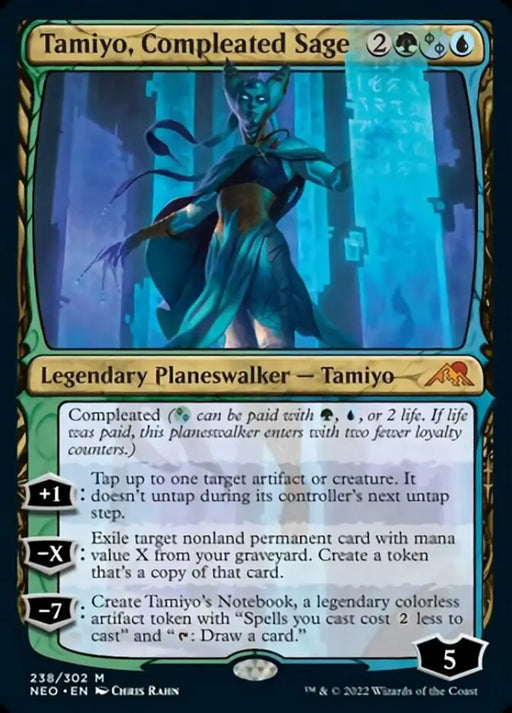 Tamiyo Compleated Sage [Kamigawa: Neon Dynasty] - MTG Single