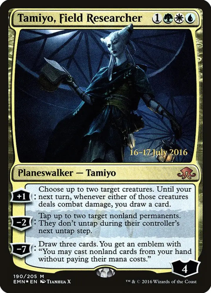Tamiyo Field Researcher [Eldritch Moon Prerelease Promos] - MTG Single