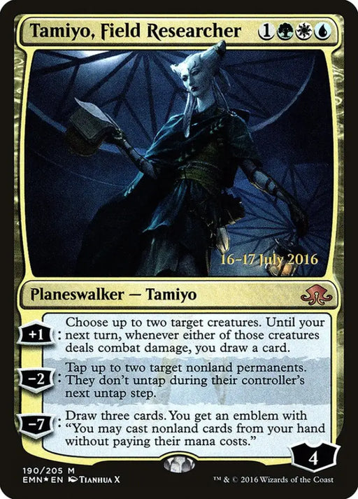 Tamiyo Field Researcher [Eldritch Moon Prerelease Promos] - MTG Single