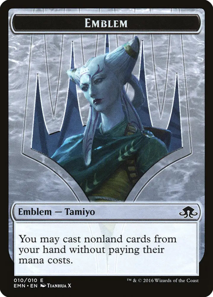 Tamiyo Field Researcher Emblem [Eldritch Moon Tokens] - MTG Single