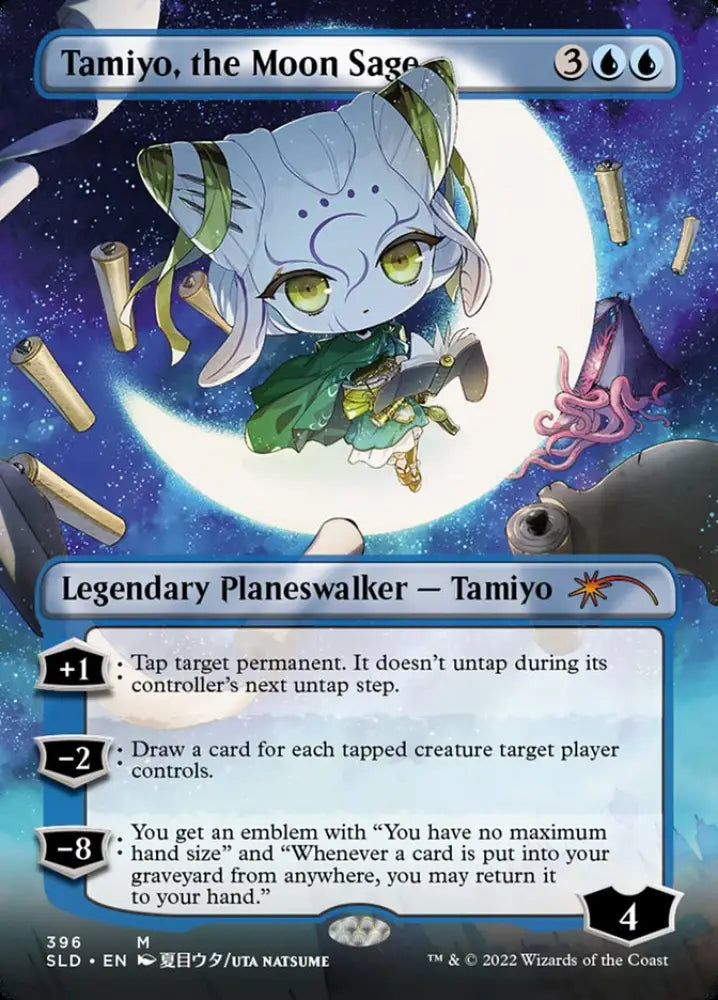 Tamiyo the Moon Sage (Borderless) [Secret Lair Drop Series] - MTG Single