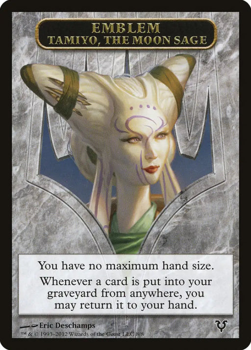 Tamiyo the Moon Sage Emblem [Avacyn Restored Tokens] - MTG Single