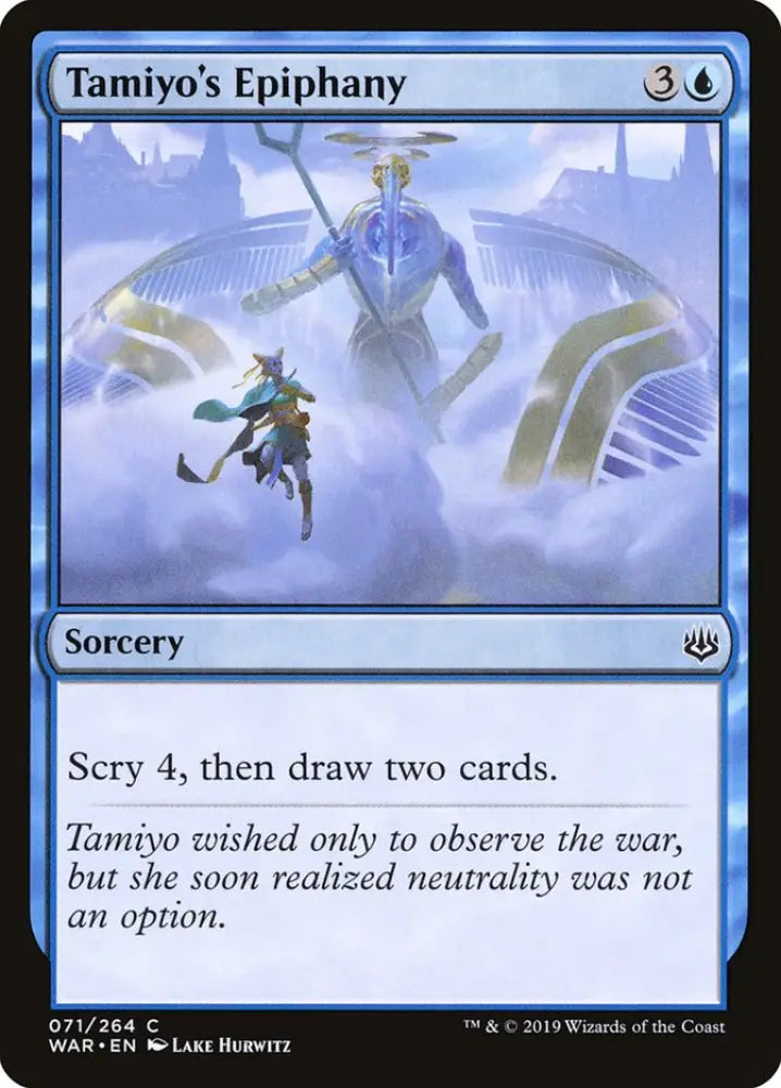 Tamiyo’s Epiphany [War of the Spark] - MTG Single