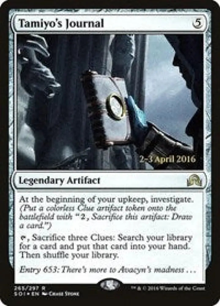 Tamiyo's Journal (Entry 653) (265) [Prerelease Cards]