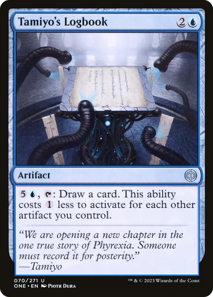 Tamiyo’s Logbook [Phyrexia: All Will Be One] - MTG Single