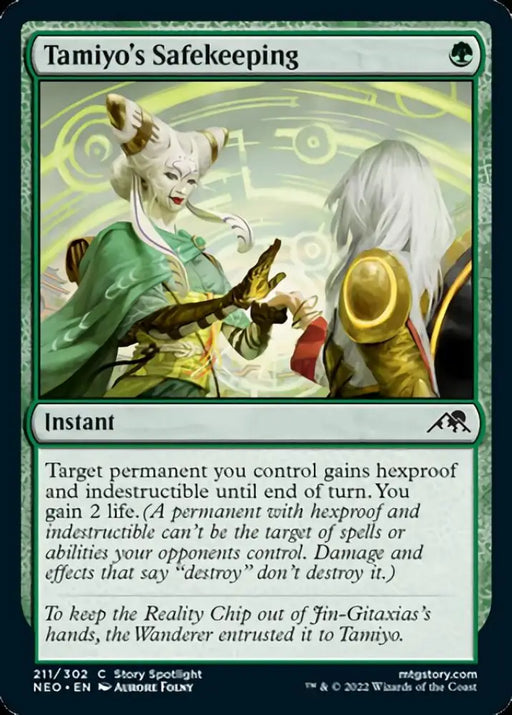 Tamiyo’s Safekeeping [Kamigawa: Neon Dynasty] - MTG Single