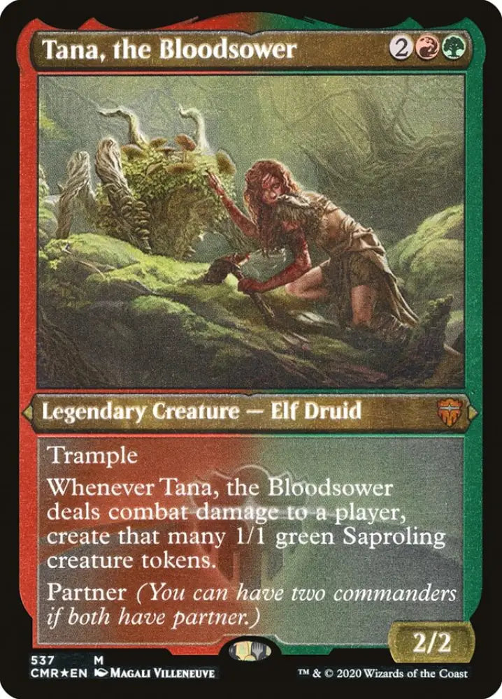Tana the Bloodsower (Etched) [Commander Legends] - MTG Single