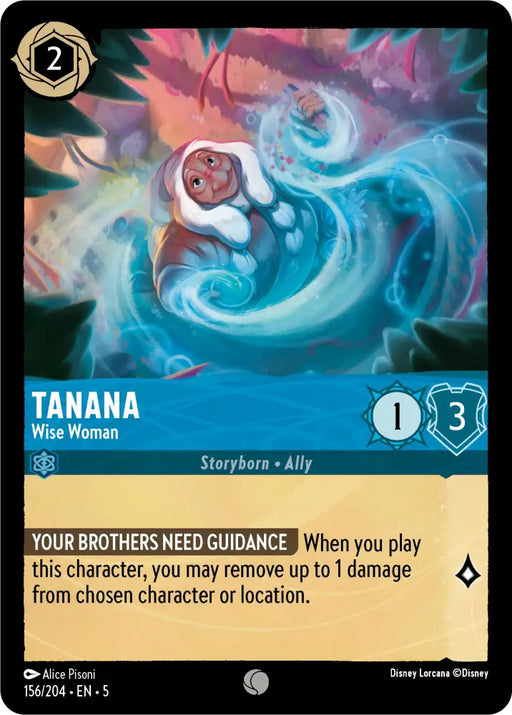 Tanana - Wise Woman (156/204) [Shimmering Skies] - Lorcana Single