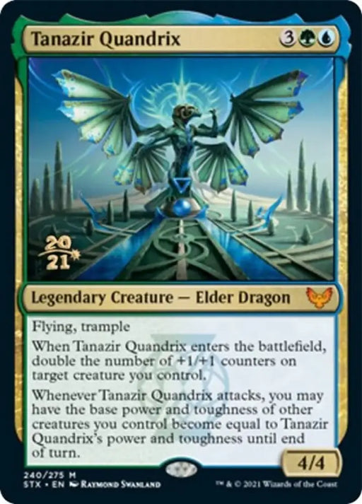 Tanazir Quandrix [Strixhaven: School of Mages Prerelease Promos] - MTG Single