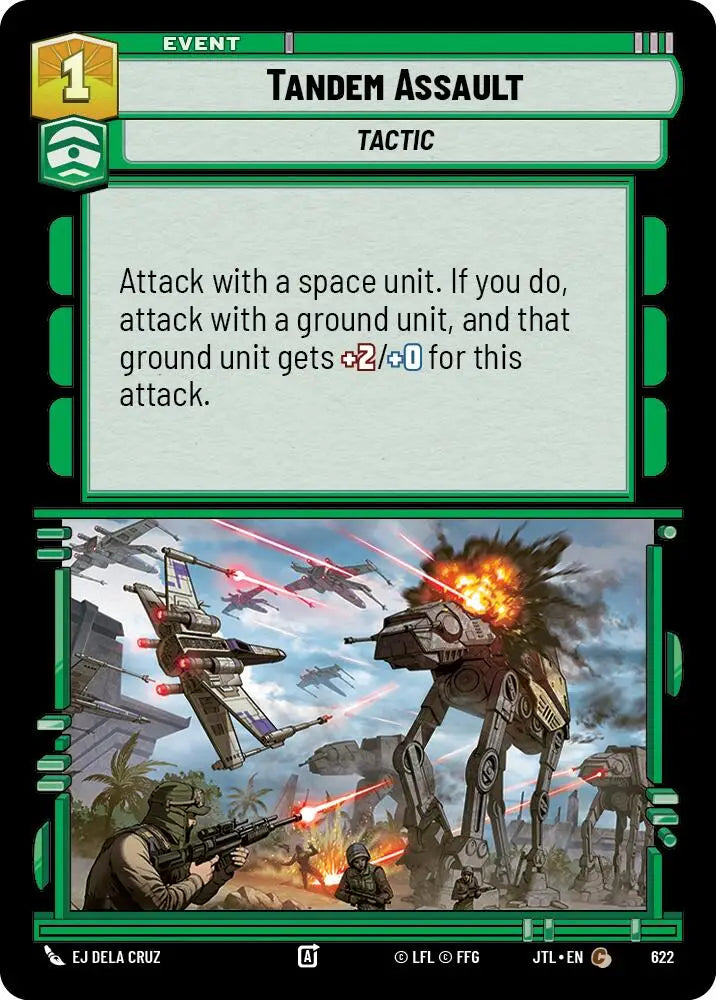 Tandem Assault (Foil) (622) [Jump to Lightspeed] - Star Wars: Unlimited Single