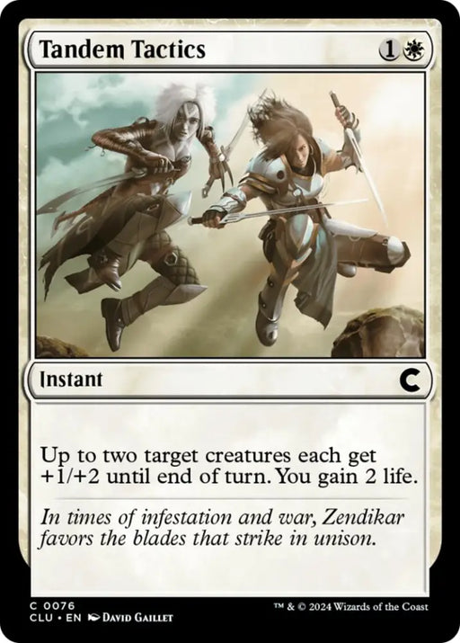 Tandem Tactics [Ravnica: Clue Edition] - MTG Single