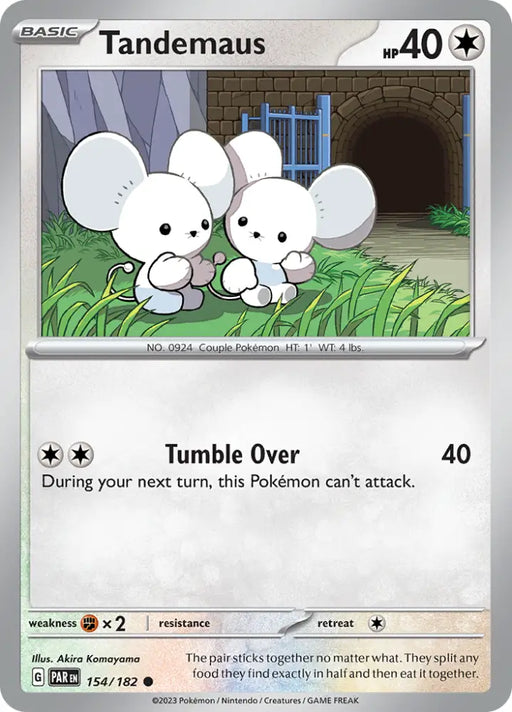Tandemaus (154/182) [Scarlet & Violet: Paradox Rift] - Pokemon Single