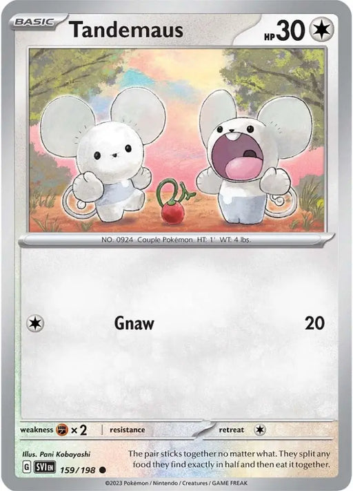 Tandemaus (159/198) [Scarlet & Violet: Base Set] - Pokemon Single