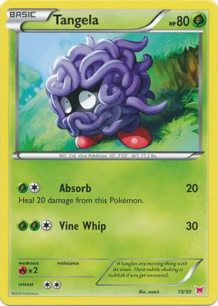 Tangela (13/30) [XY: Trainer Kit 2 - Latias] - Pokemon Single