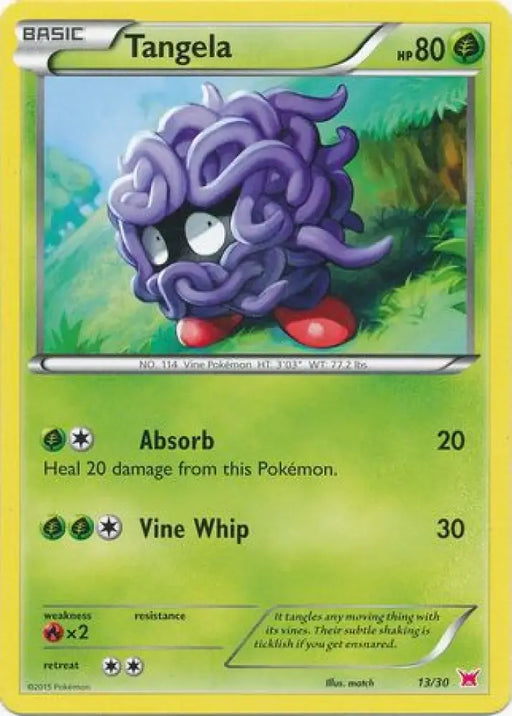 Tangela (13/30) [XY: Trainer Kit 2 - Latias] - Pokemon Single