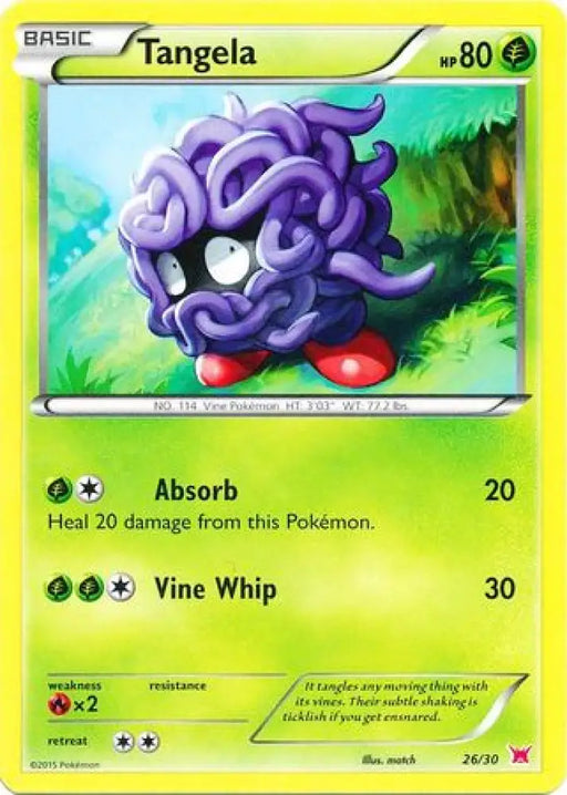 Tangela (26/30) [XY: Trainer Kit 2 - Latias] - Pokemon Single