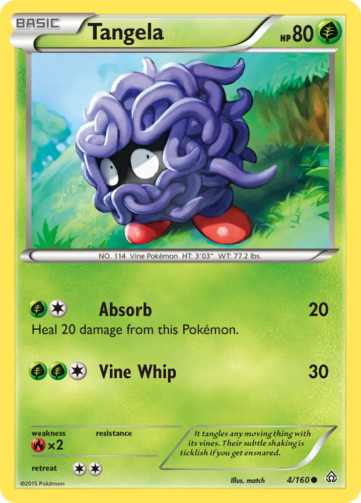 Tangela (4/160) [XY: Primal Clash] - Pokemon Single