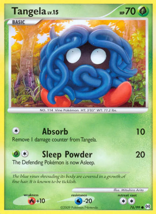 Tangela (76/99) [Platinum: Arceus] - Pokemon Single