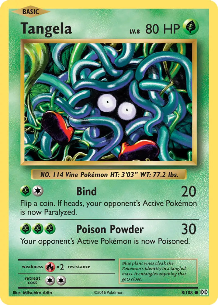 Tangela (8/108) [XY: Evolutions] - Pokemon Single
