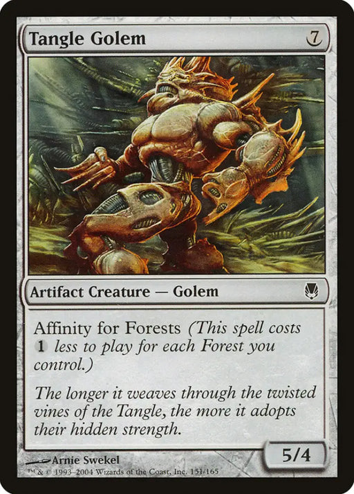 Tangle Golem [Darksteel] - MTG Single