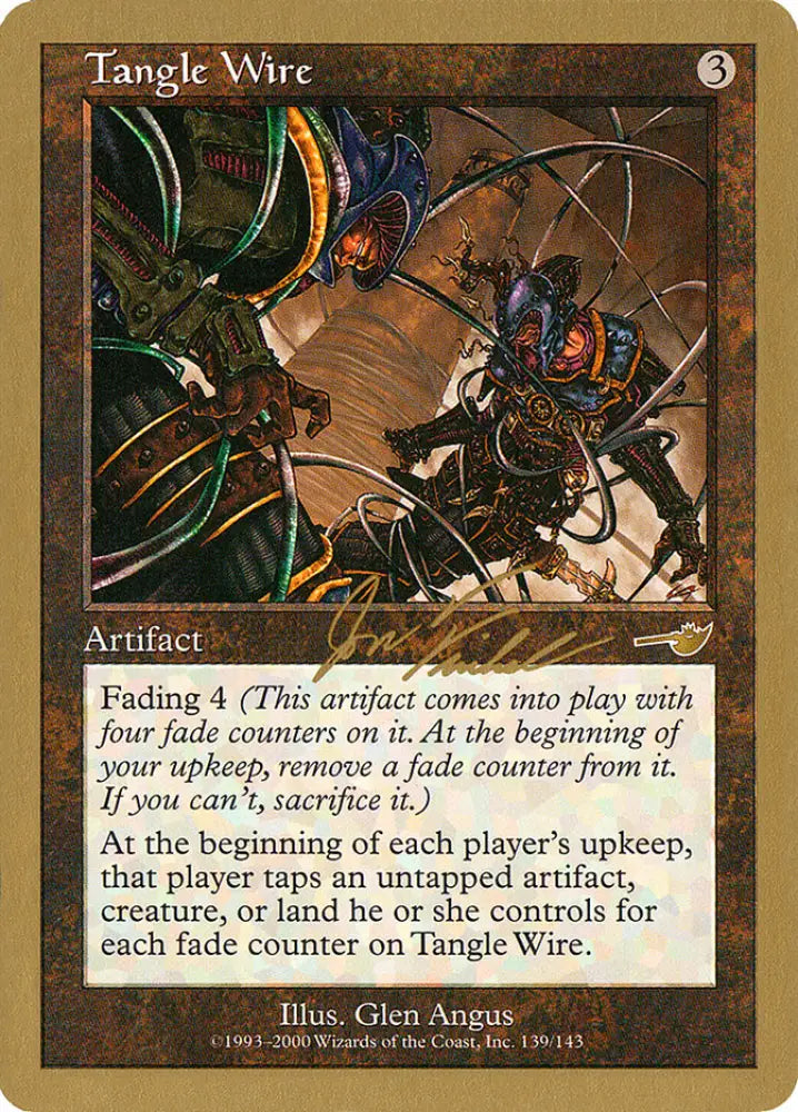Tangle Wire (Jon Finkel) [World Championship Decks 2000] - MTG Single
