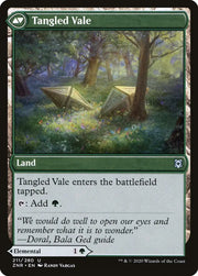 Tangled Florahedron // Tangled Vale [Zendikar Rising] - MTG Single