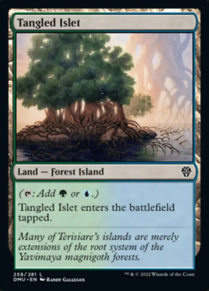 Tangled Islet [Dominaria United] - MTG Single
