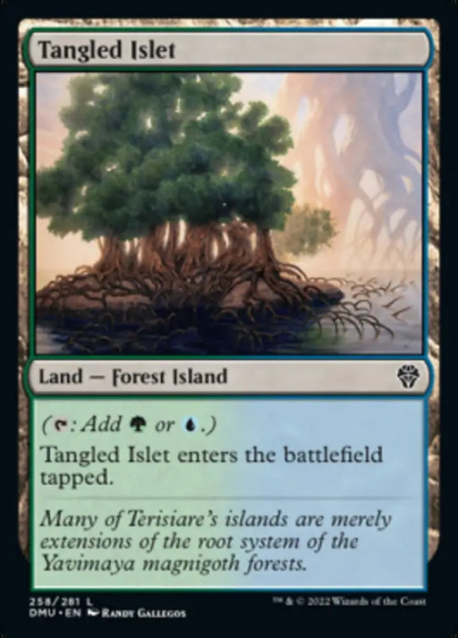Tangled Islet [Dominaria United] - MTG Single