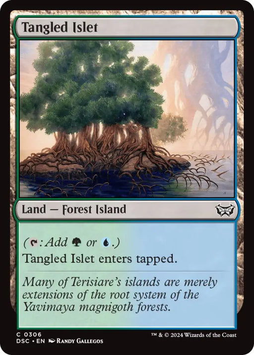 Tangled Islet [Duskmourn: House of Horror Commander] - MTG Single