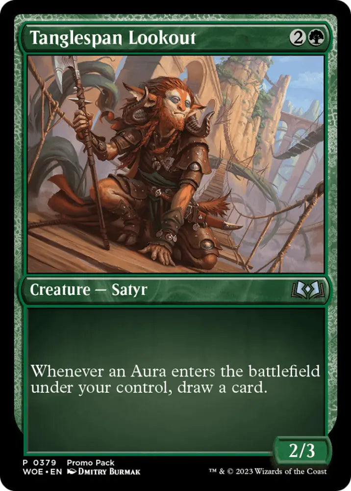 Tanglespan Lookout (Promo Pack) [Wilds of Eldraine Promos] - MTG Single