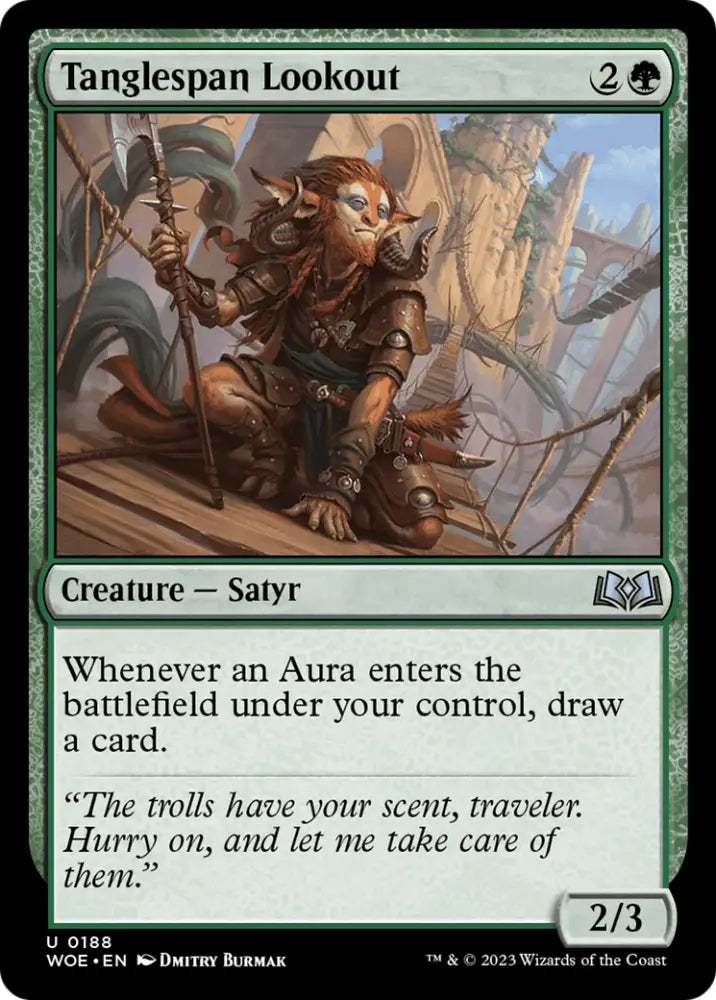 Tanglespan Lookout [Wilds of Eldraine] - MTG Single