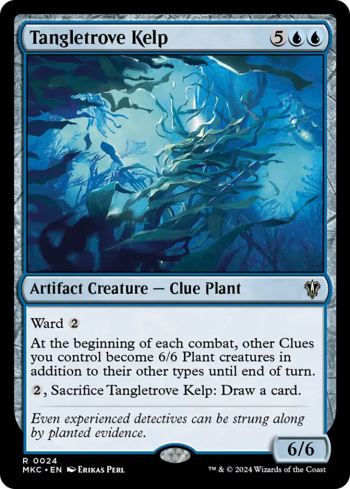 Tangletrove Kelp [Murders at Karlov Manor Commander] - MTG Single
