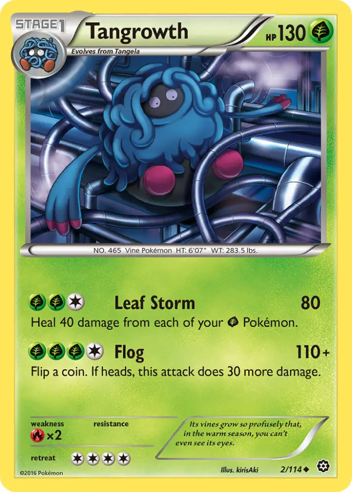 Tangrowth (2/114) [XY: Steam Siege] - Pokemon Single