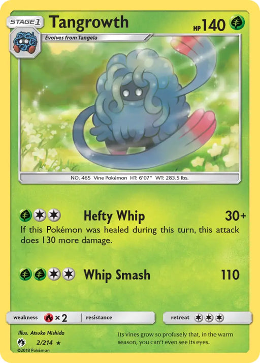 Tangrowth (2/214) [Sun & Moon: Lost Thunder] - Pokemon Single