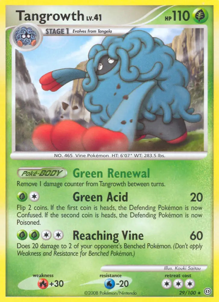 Tangrowth (29/100) [Diamond & Pearl: Stormfront] - Pokemon Single