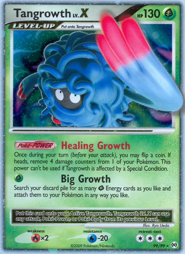 Tangrowth LV.X (99/99) [Platinum: Arceus] - Pokemon Single