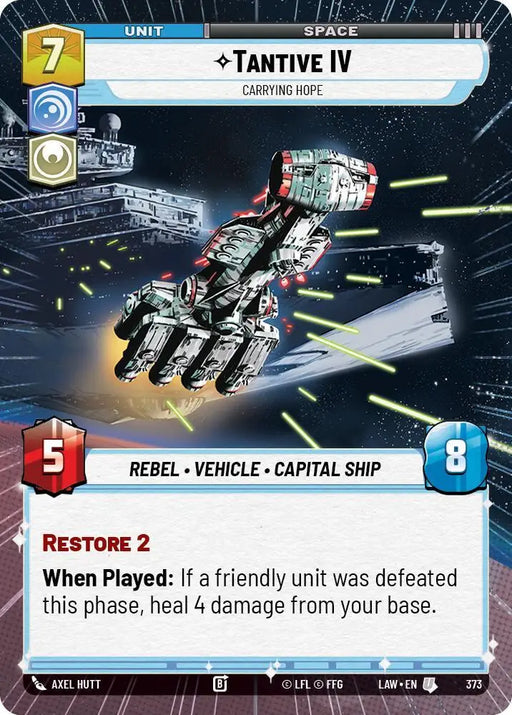 Tantive IV - Carrying Hope (Hyperspace) (373) [A Lawless Time]