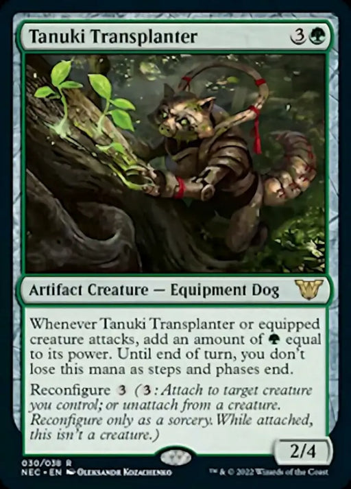 Tanuki Transplanter [Kamigawa: Neon Dynasty Commander] - MTG Single