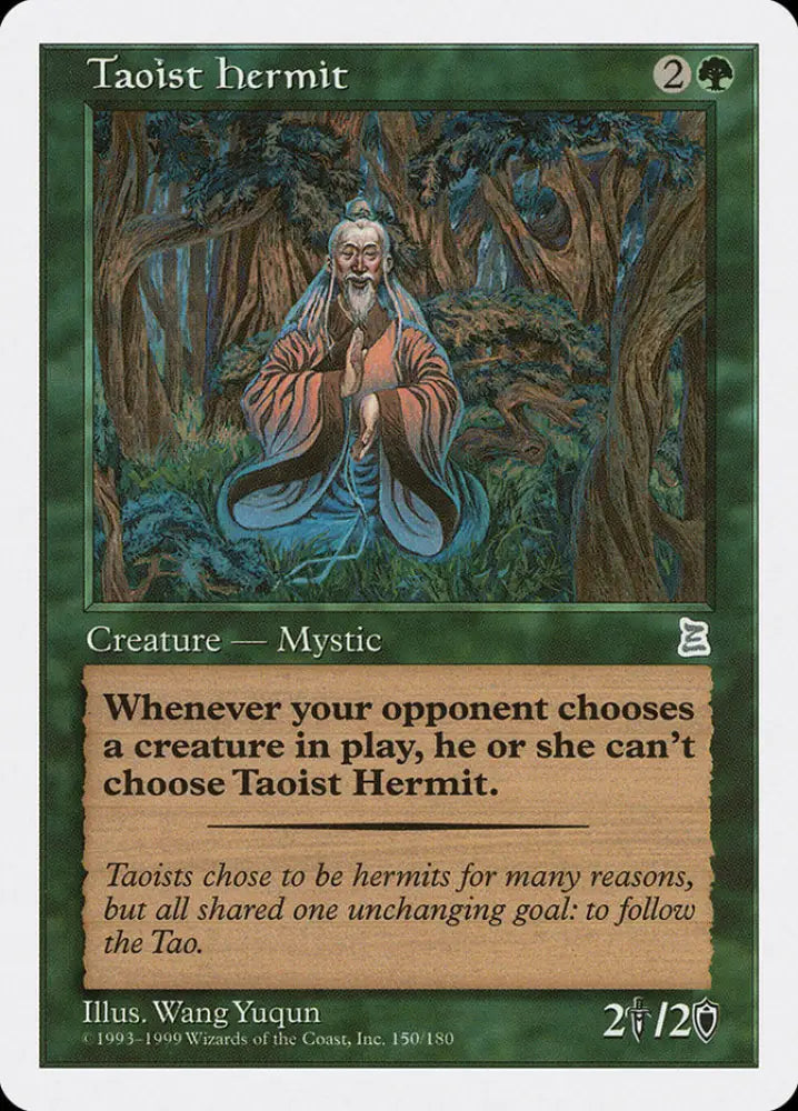 Taoist Hermit [Portal Three Kingdoms] - MTG Single