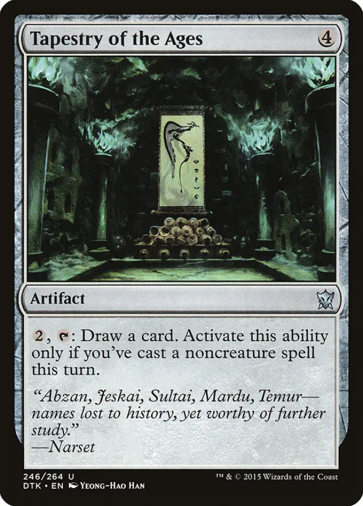 Tapestry of the Ages [Dragons of Tarkir] - MTG Single