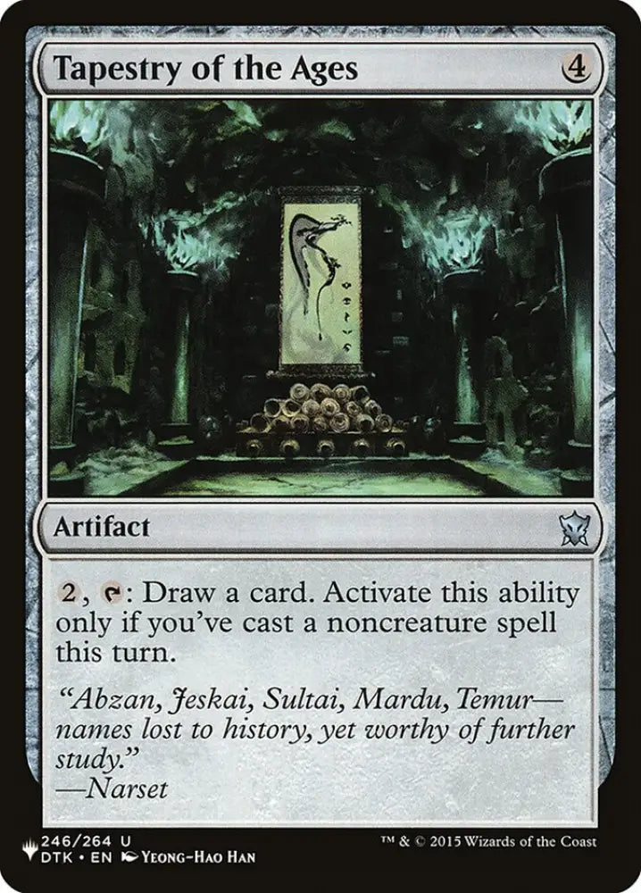 Tapestry of the Ages [The List] - MTG Single