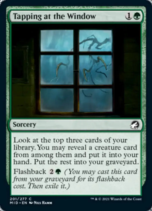 Tapping at the Window [Innistrad: Midnight Hunt] - MTG Single