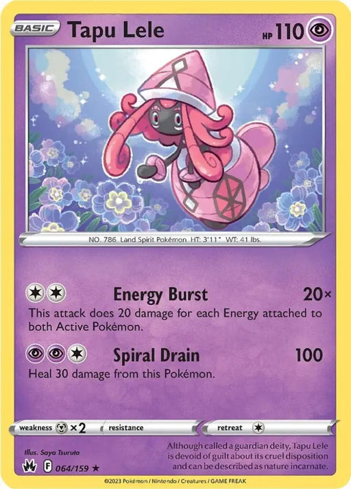 Tapu Lele (064/159) [Sword & Shield: Crown Zenith] - Pokemon Single