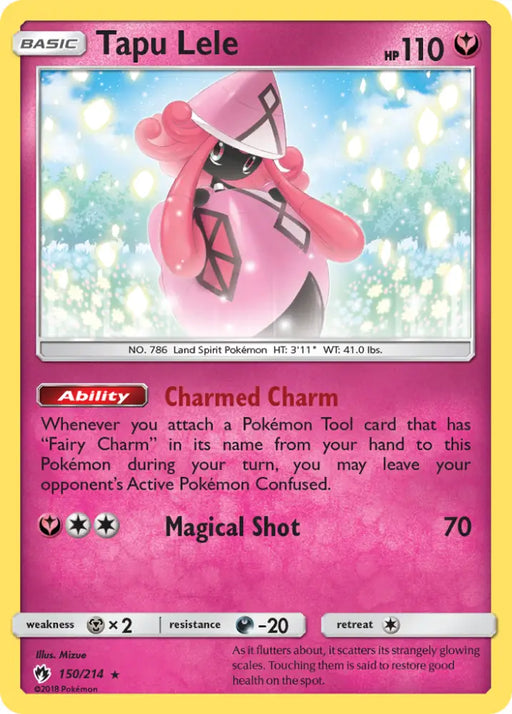 Tapu Lele (150/214) [Sun & Moon: Lost Thunder] - Pokemon Single