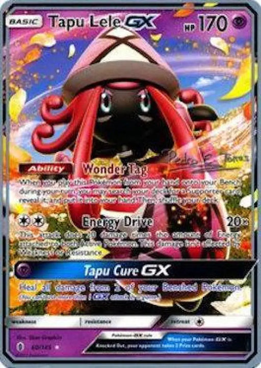 Tapu Lele GX (60/145) (Dragones y Sombras - Pedro Eugenio Torres) [World Championships 2018] - Pokemon Single