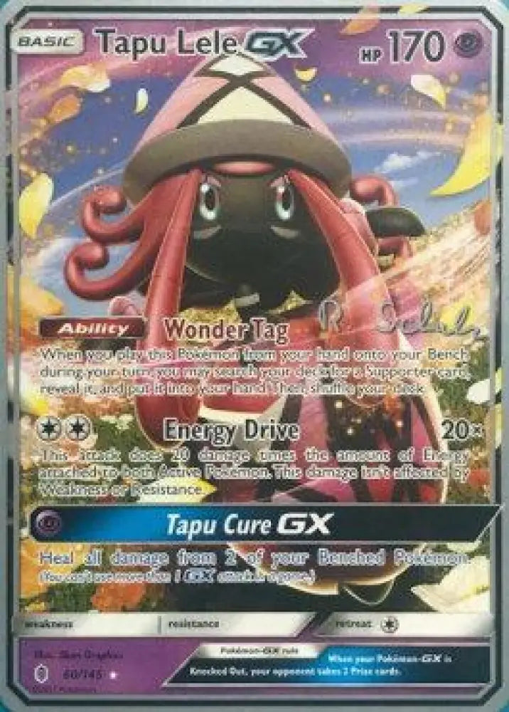 Tapu Lele GX (60/145) (Victory Map - Robin Schulz) [World Championships 2018] - Pokemon Single