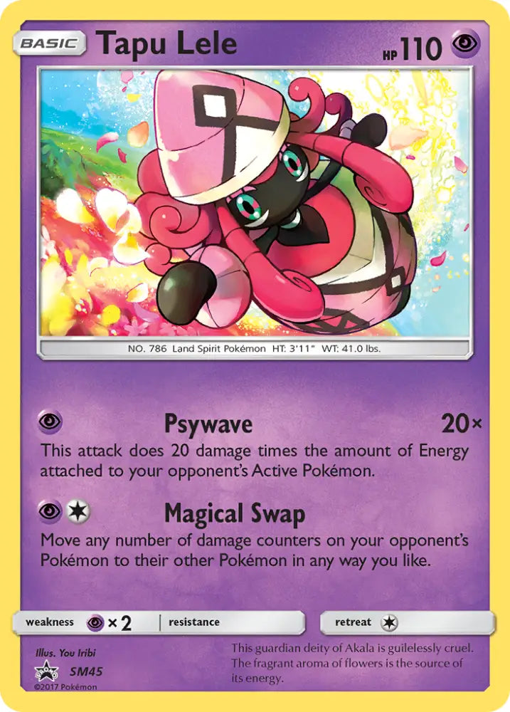 Tapu Lele (SM45) [Sun & Moon: Black Star Promos] - Pokemon Single