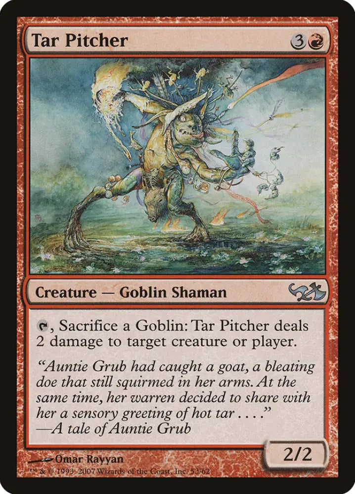 Tar Pitcher [Duel Decks: Elves vs. Goblins] - MTG Single