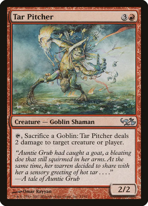 Tar Pitcher [Duel Decks: Elves vs. Goblins] - MTG Single