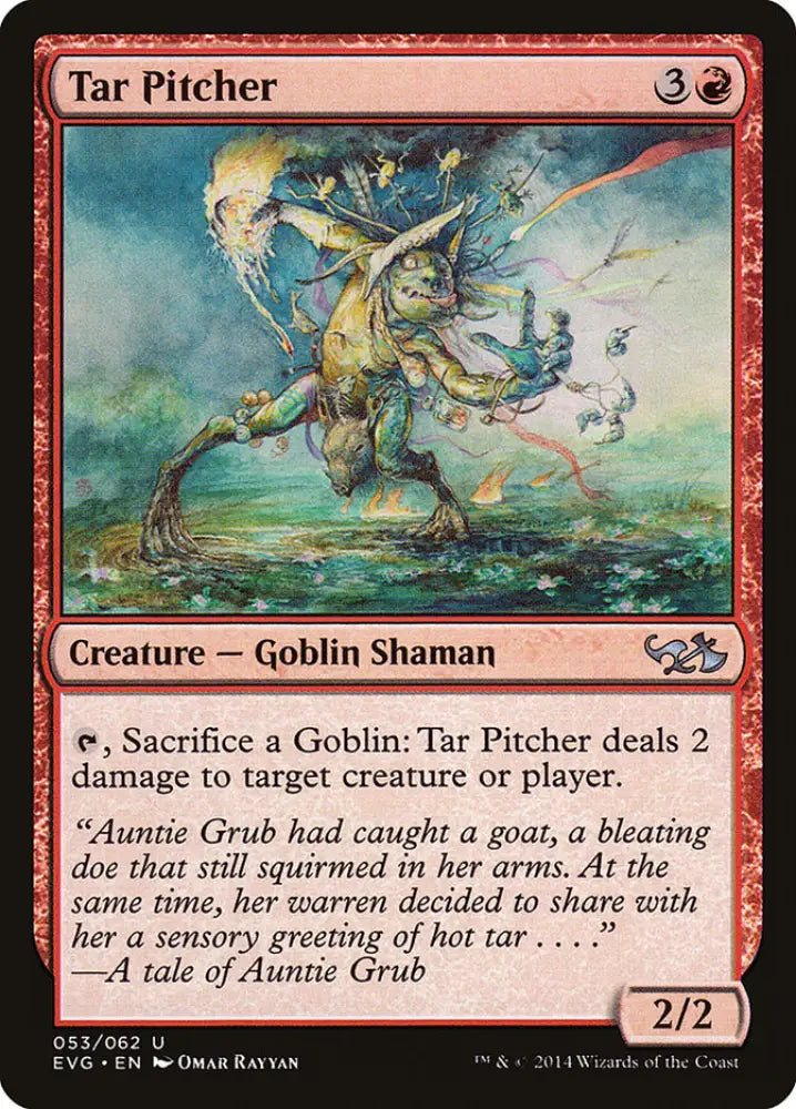 Tar Pitcher (Elves vs. Goblins) [Duel Decks Anthology] - MTG Single